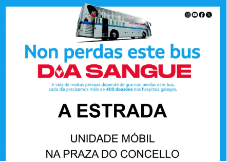 Unidade Móbil – Doazón Sangue